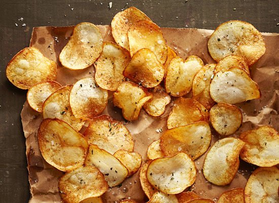 Чипсы на мангале