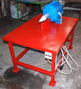 Винтовой электрический дровокол фото