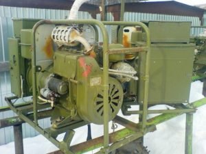 Промышленный генератор на дровах