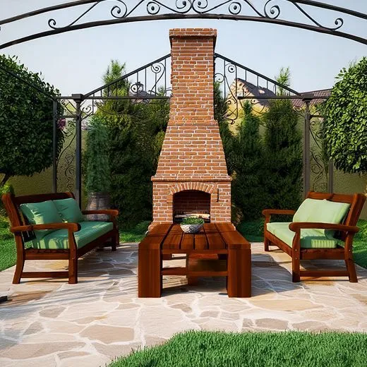 Как обустроить мангальную зону на даче