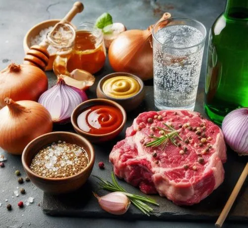 Маринад для шашлыка с минералкой