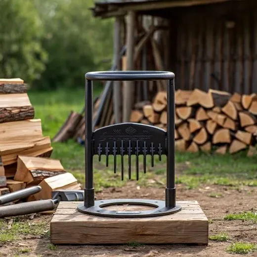 Как пользоваться ручным дровоколом