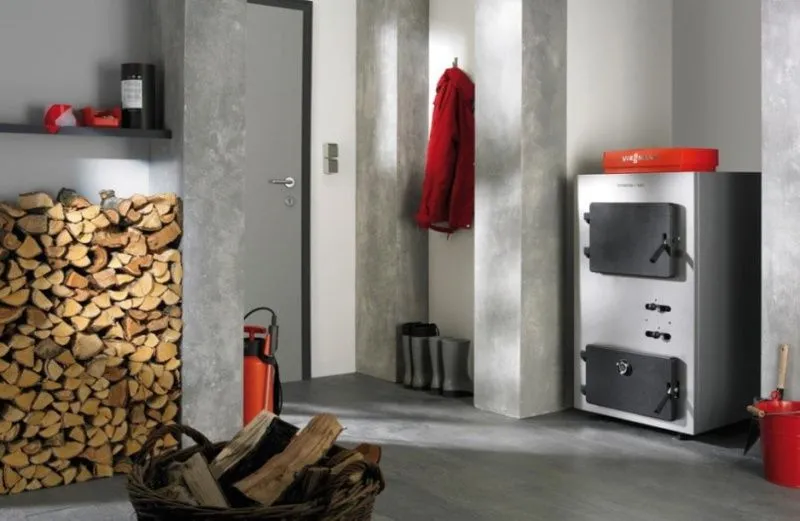 Отопление частного дома дровами