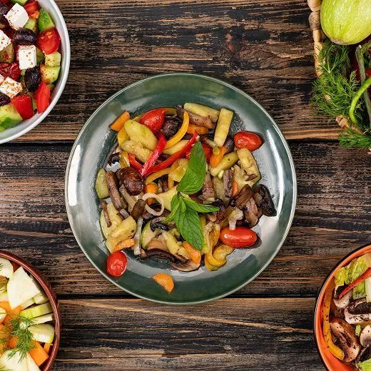 Блюда на мангале для вегетарианцев: Топ-9 рецептов закусок