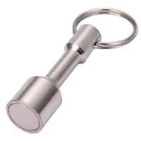 Магнит неодимовый Ф 15 мм с кольцом