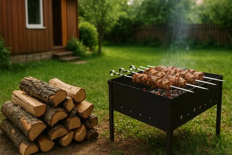 Влияние различных видов дров на вкус приготавливаемых на мангале блюд