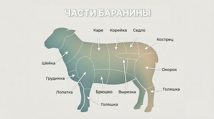 лучшие отрубы баранины для шашлыка лучшие отрубы баранины для шашлыка
