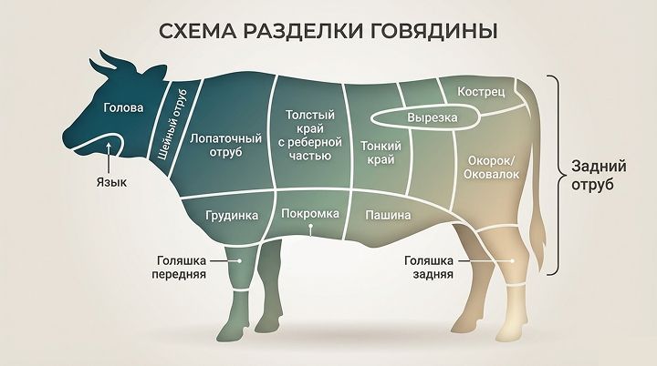 почему выбор части говядины критически важен для шашлыка