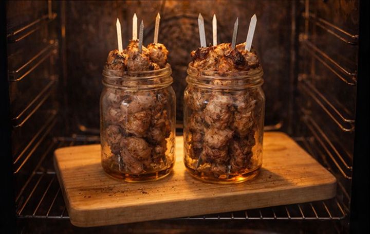 шашлык в банке в духовке