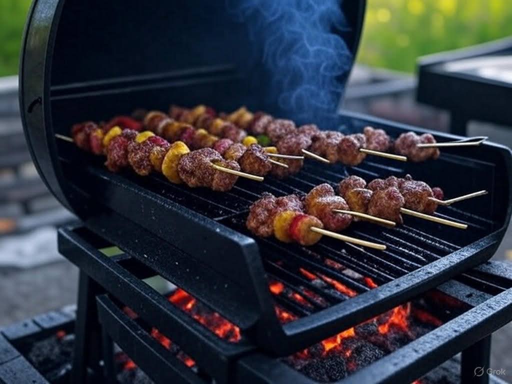 шашлык на мангале шашлык на мангале