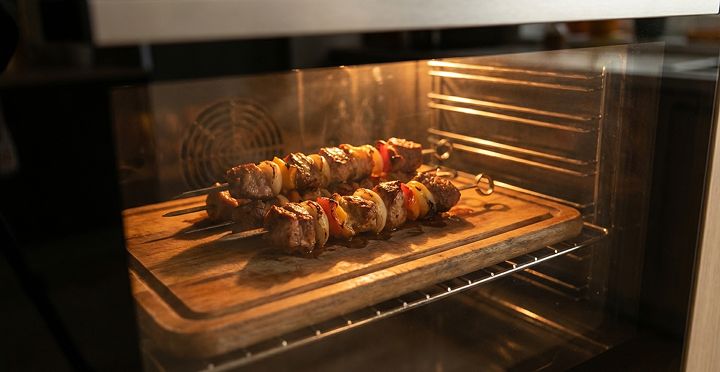 шашлык на шпажках в духовке