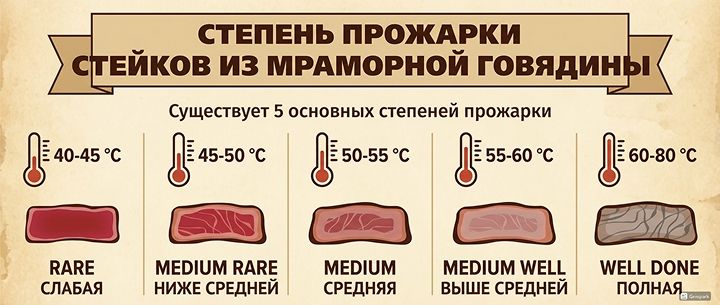 степени прожарки и время жарки стейка на мангале степени прожарки и время жарки стейка на мангале