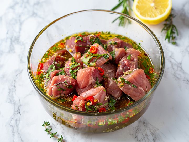 маринад с зеленью и острым перцем в средиземноморском стиле маринад с зеленью и острым перцем в средиземноморском стиле