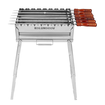 Мангал складной «Складень» из нержавейки