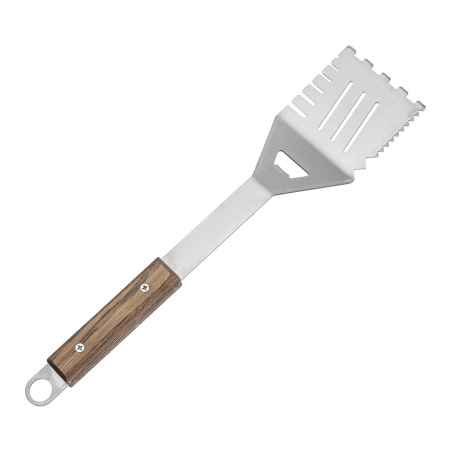 Лопатка-мультитул из пищевой нержавейки для мангалов и грилей Лопатка-мультитул из пищевой нержавейки для мангалов и грилей