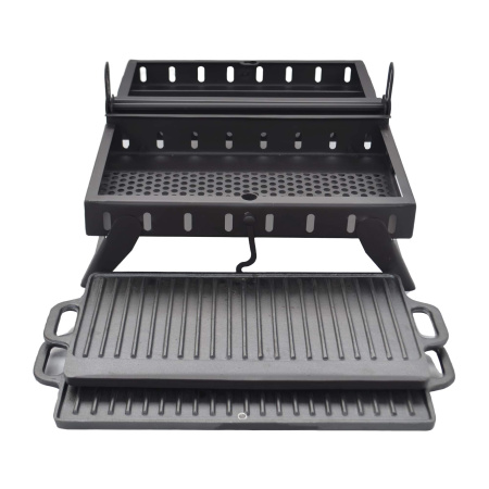 Пресс-гриль угольный KOLUNDROV