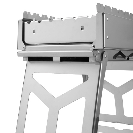 Мангал складной «Дипломат» из нержавейки