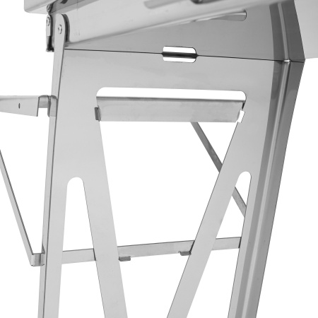 Столики навесные 2 шт из нержавейки для мангала «Дипломат Профи»