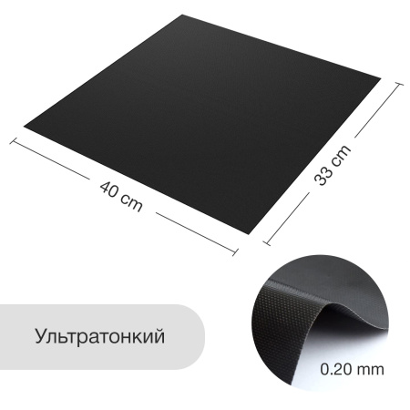 Коврик кулинарный термостойкий 400x500 мм