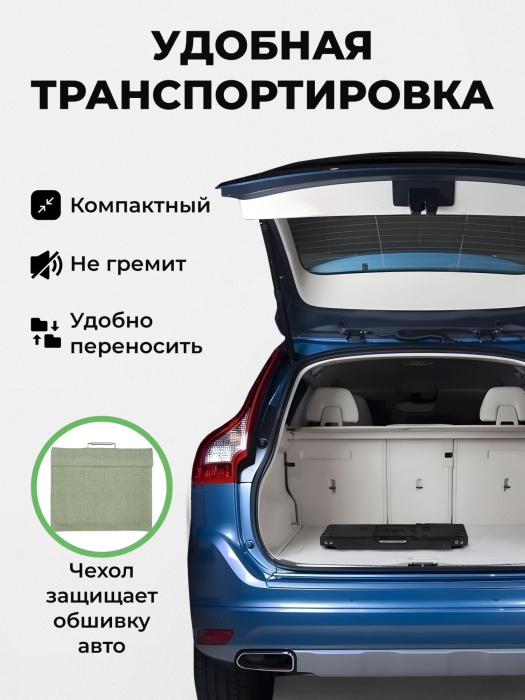 Мангал складной «Складень» в наборе с шампурами из нержавейки — компактность и размеры