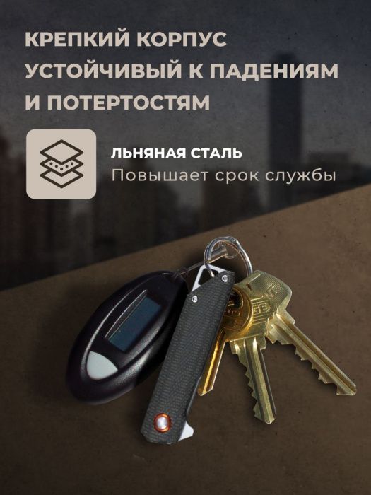 Нож складной со сменными лезвиями «G10 мини» — материал и толщина