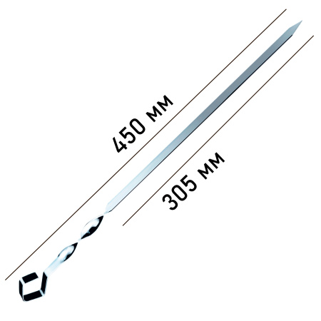 Набор шампуров «Forester Mobile» 450 мм (6 шт в чехле)