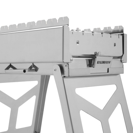 Мангал складной «Дипломат» из нержавейки