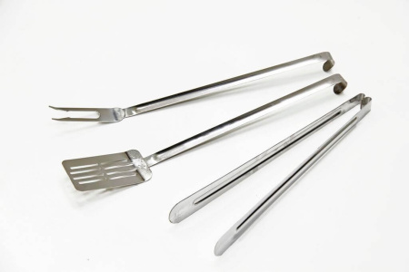 Набор для гриля (лопатка, вилка, щипцы) Набор для гриля (лопатка, вилка, щипцы)