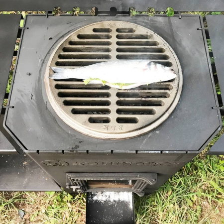 Конфорка решетка-гриль для садовой печи «УДачный кулинар»