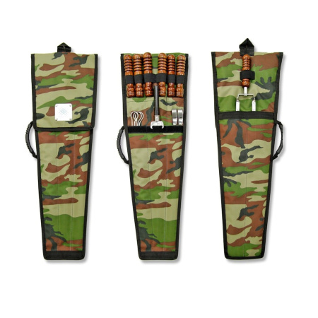 Набор шампуров «Охотник-1 плюс» 450 мм (12 шт. в чехле + вилка и опахало)