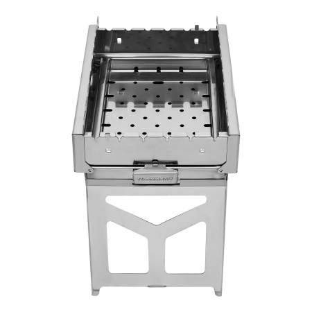 Мангал складной «Дипломат» из нержавейки