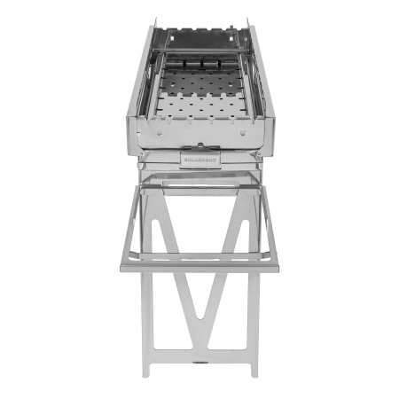 Столики навесные 2 шт из нержавейки для мангала «Дипломат Профи»