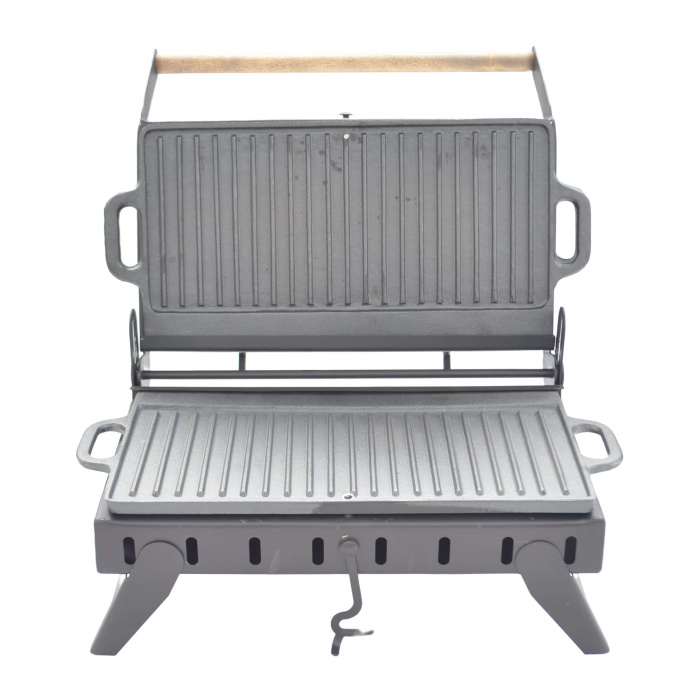 Пресс-гриль угольный KOLUNDROV