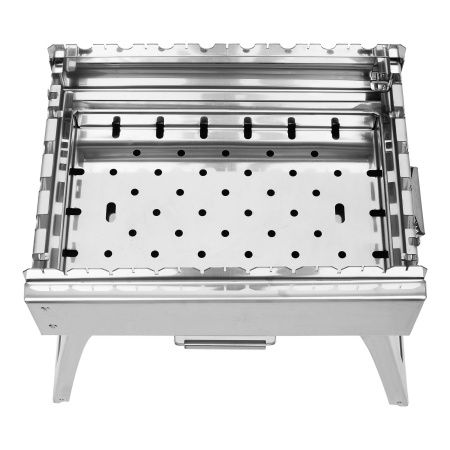 Мангал складной «Дипломат» из нержавейки