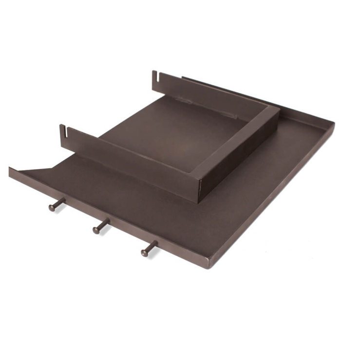 Столик верхний левый для садовой печи «УДачный кулинар»