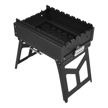 Мангал складной «Дипломат» в наборе с шампурами из нержавейки Мангал складной «Дипломат» в наборе с шампурами из нержавейки