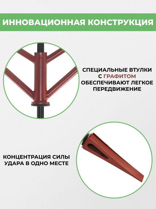 Дровокол ударно-инерционный «Стилет» Дровокол ударно-инерционный «Стилет»