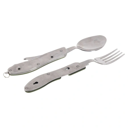 Приборы столовые походные складные 4 в 1