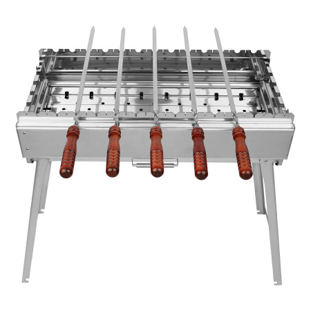 Мангал складной «Дипломат Профи» из нержавейки