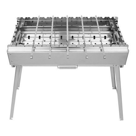 Мангал складной «Дипломат Профи» из нержавейки