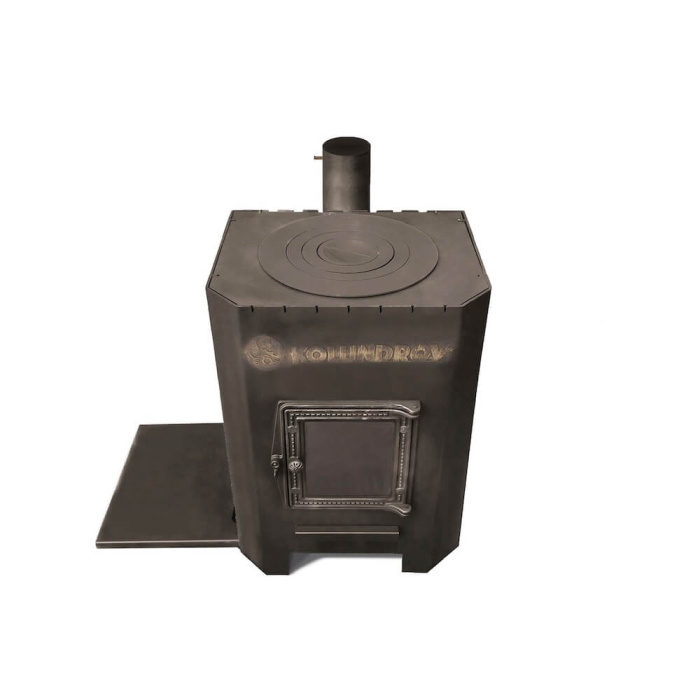 Столик нижний левый для садовой печи «УДачный кулинар»