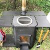 Столик задний для садовой печи «УДачный кулинар»