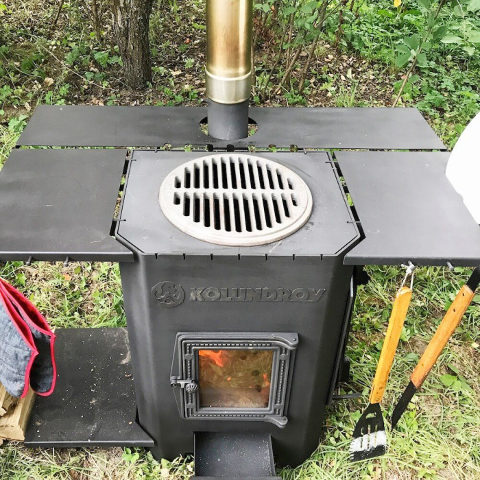 Столик задний для садовой печи «УДачный кулинар»