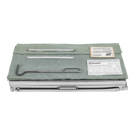 Мангал складной «Дипломат Профи» из нержавейки