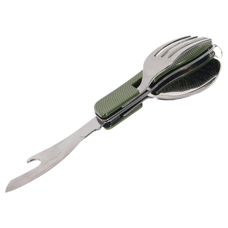 Приборы столовые походные складные 4 в 1