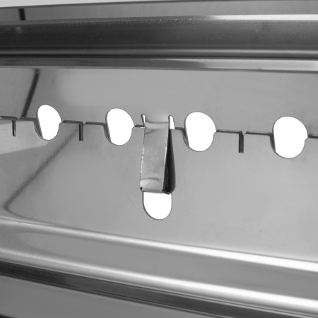 Крышка складная из нержавейки для мангала «Складень»