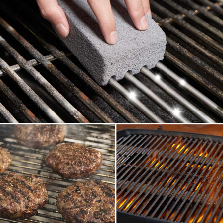 Кирпич из пеностекла для чистки шампуров и решеток гриль