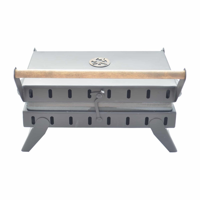 Пресс-гриль угольный KOLUNDROV