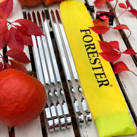 Набор шампуров «Forester Mobile» 450 мм (6 шт в чехле)