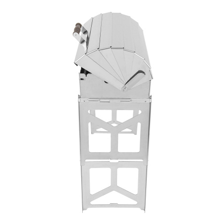 Крышка складная из нержавейки для мангала «Складень»